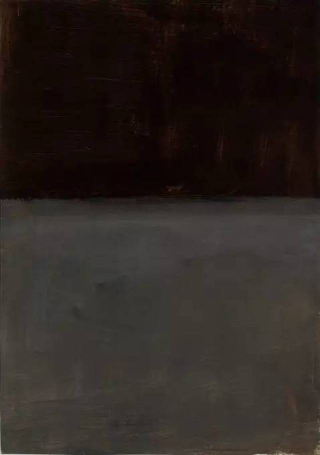 untitled (brown and gray), 1969.
