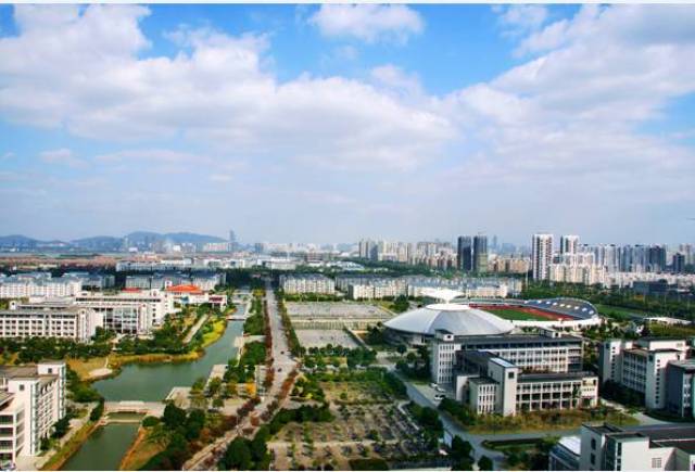 高校基建 | 江南大学蠡湖校区,演绎"曲水流觞,粉墙黛瓦"的江南特色