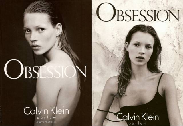 它们也在当年被选作calvin klein obsession香水的广告大片,也从此