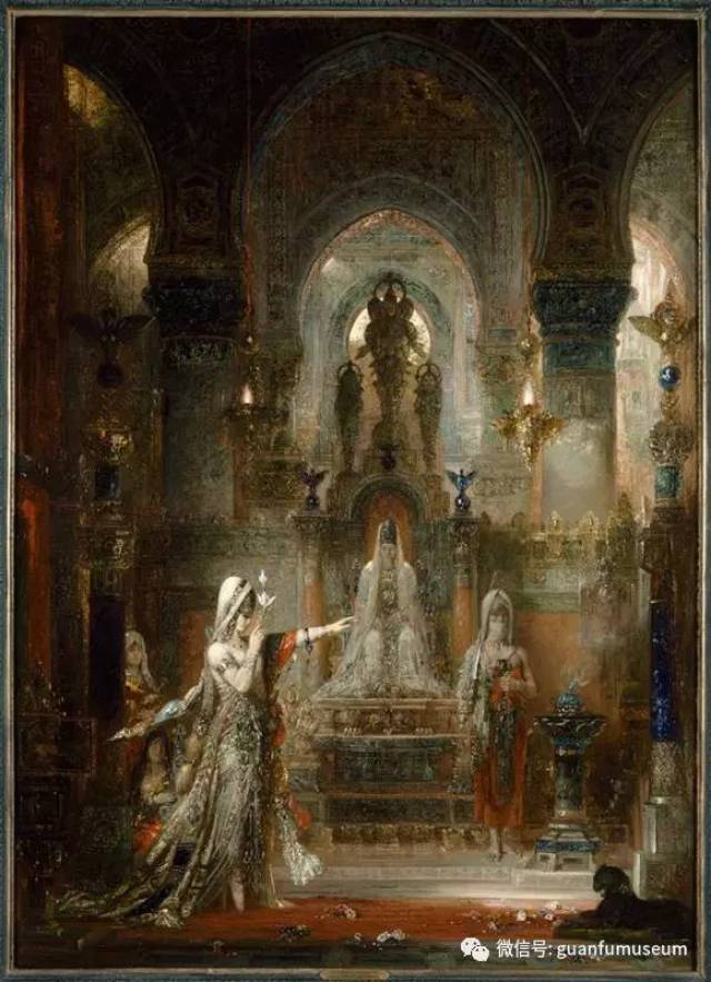 油画《莎乐美之舞》(约1876)
