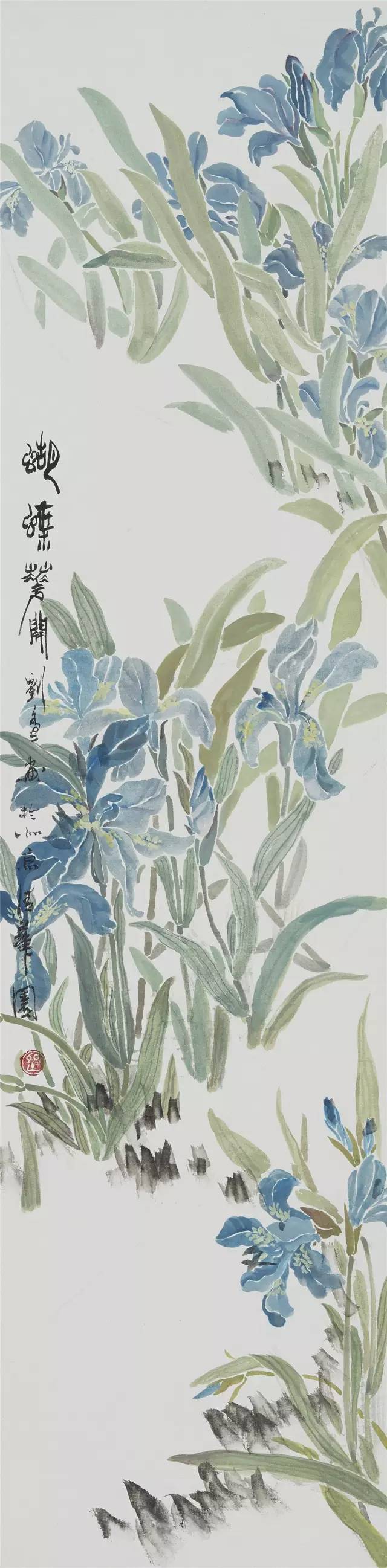 没骨画欣赏,太美啦!