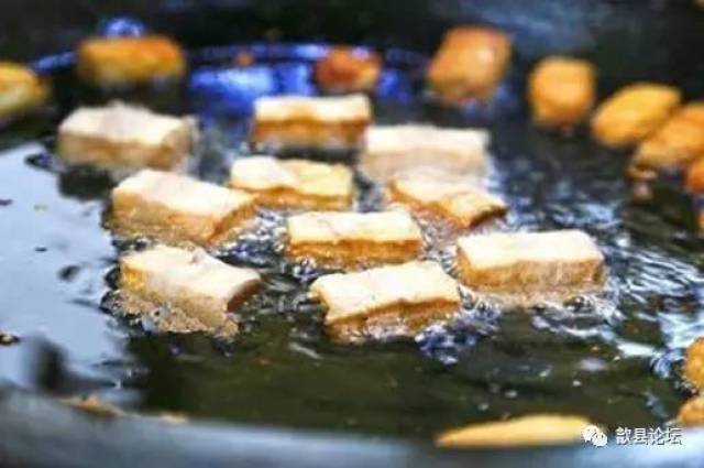 家乡美味徽州毛豆腐.