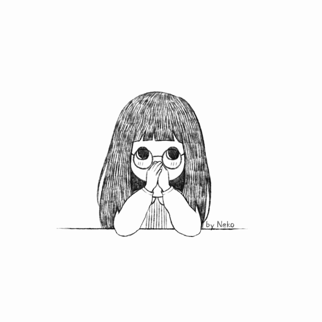 动漫 简笔画 卡通 漫画 手绘 头像 线稿 640_640 gif 动态图