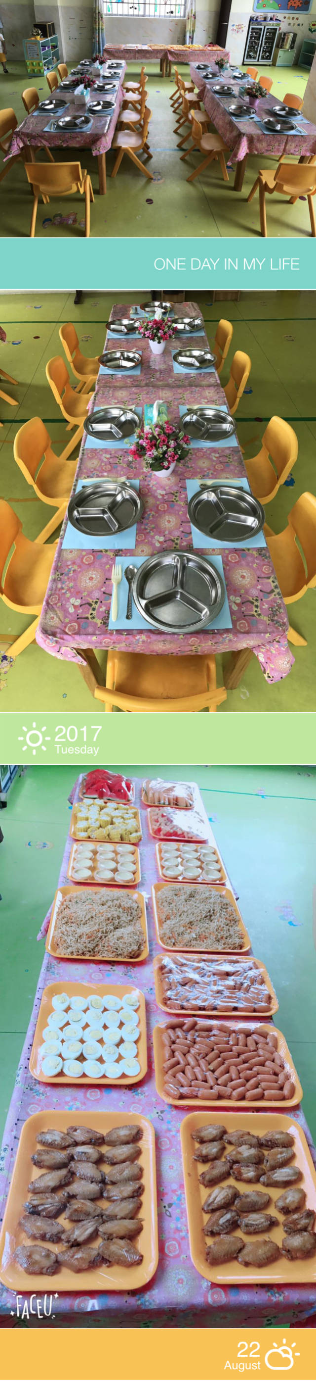 【乐贝尔现代幼儿园】"快到我碗里来"美味自助餐活动