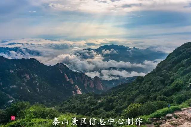 泰山日出全景展示