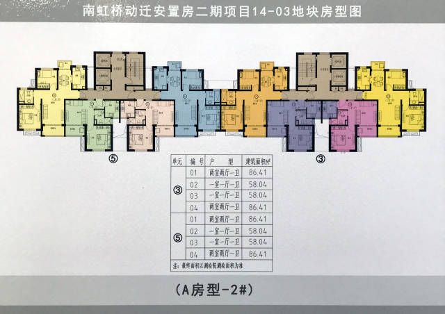 (内附安置房房型图)