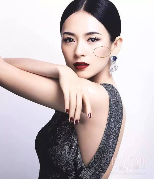 长不了章子怡高圆圆迪丽热巴的完美脸型,整容