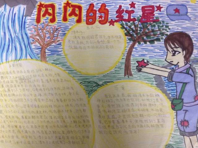 未来精英:徐宇清 学 校:海淀区西二旗小学 推荐图书:《闪闪的红星》