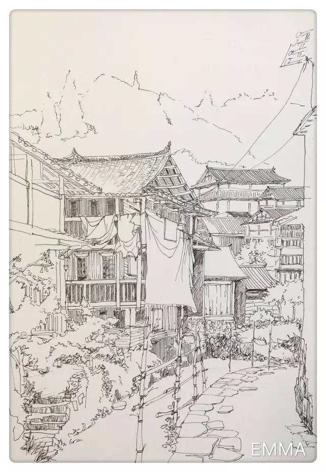 他们画的风景画,真是太美了!