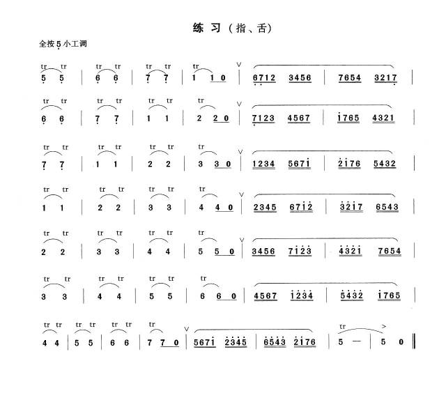 颤音】新爱琴·从零开始学竹笛