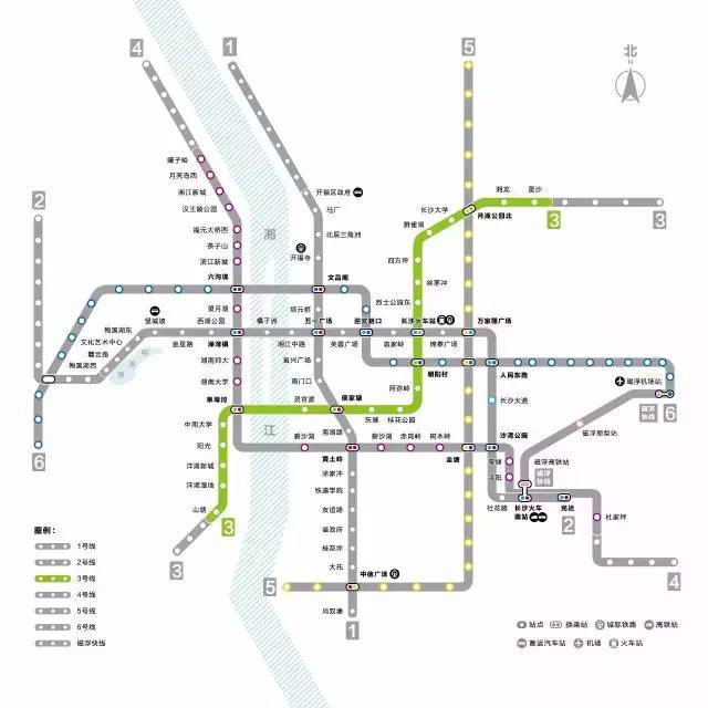 速来围观!长沙地铁12条线路规划,你家靠近哪条线