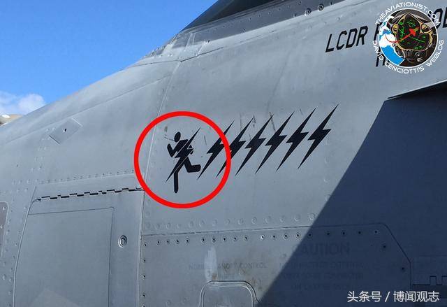 巴伦支海上的空中手术刀su27的标志 你觉得这架f18咆哮者干了啥?