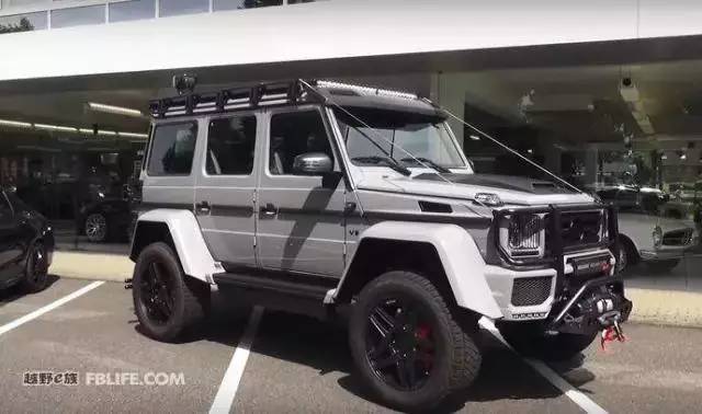 可遇不可求,巴博斯g550 adventure 4x4改装版!