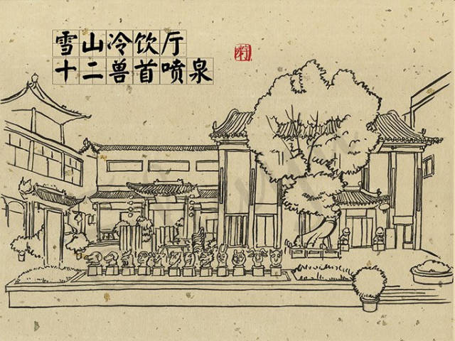 舌尖上的太原:手绘食品街