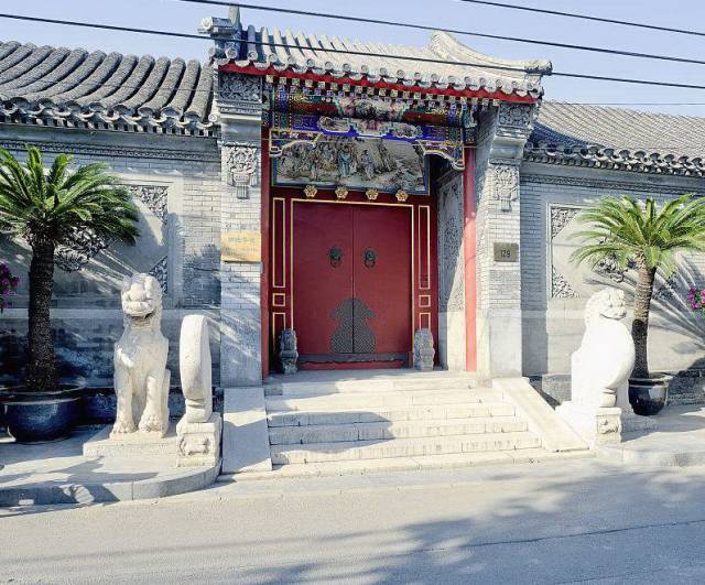 北京四合院的大门