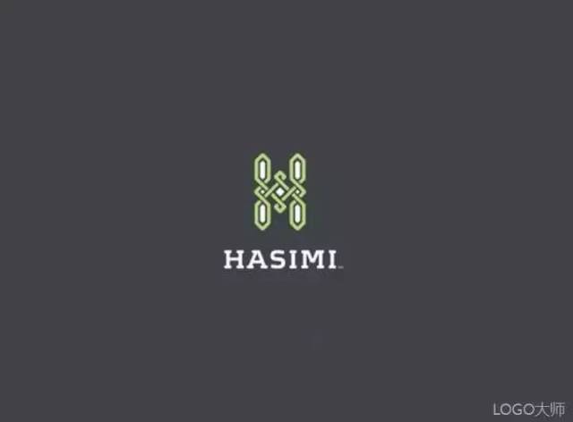 字母h创意logo设计合集