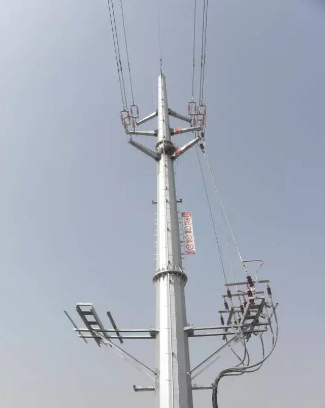 精彩图集|输电线路各种电缆终端杆塔