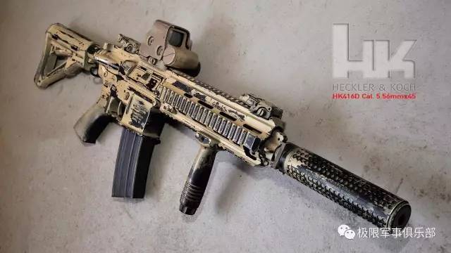 hk416卡宾枪项目原本称为hkm4,但因为柯尔特(colt)拥有m4系列卡宾枪的