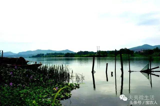 邵阳县天子湖,水墨画般的烟雨迷蒙