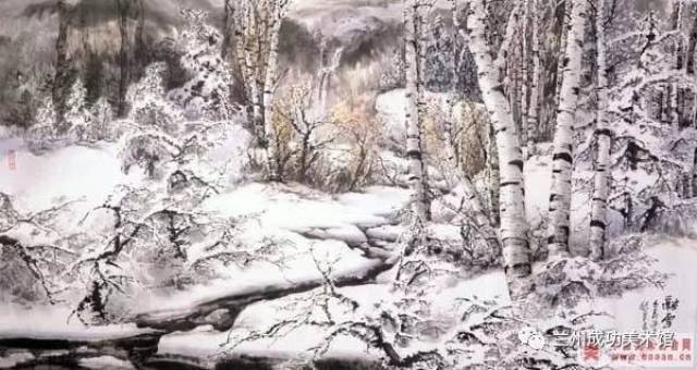 李长胜先生作品《林海雪原》