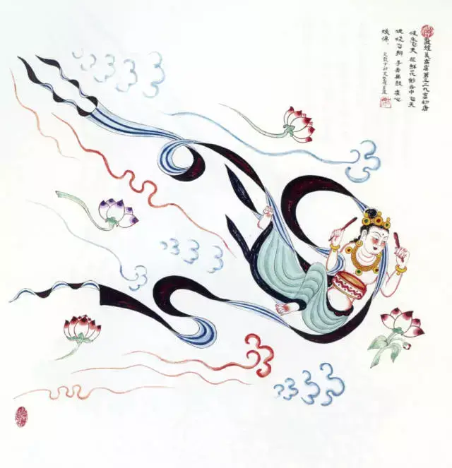 天宫里的精灵,敦煌壁画里的"飞天"