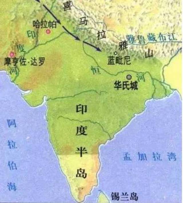 古印度地图