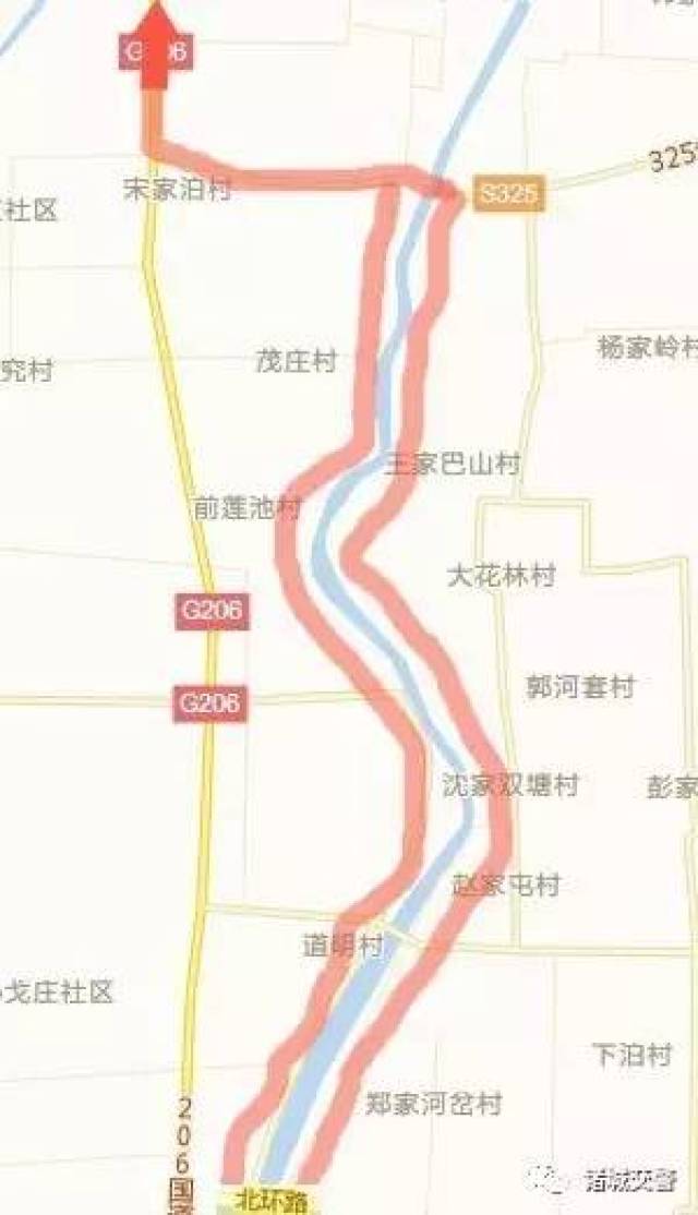 【重要通知】途经206国道车辆建议绕行路线,请扩散!