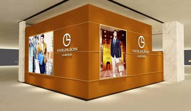 new open | goldlion常熟八佰伴皮具专柜,新店形象即将开幕!