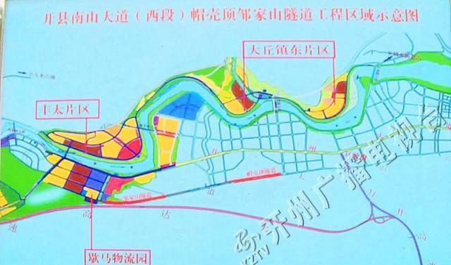 开州又建一条快速通道,明年年底通车