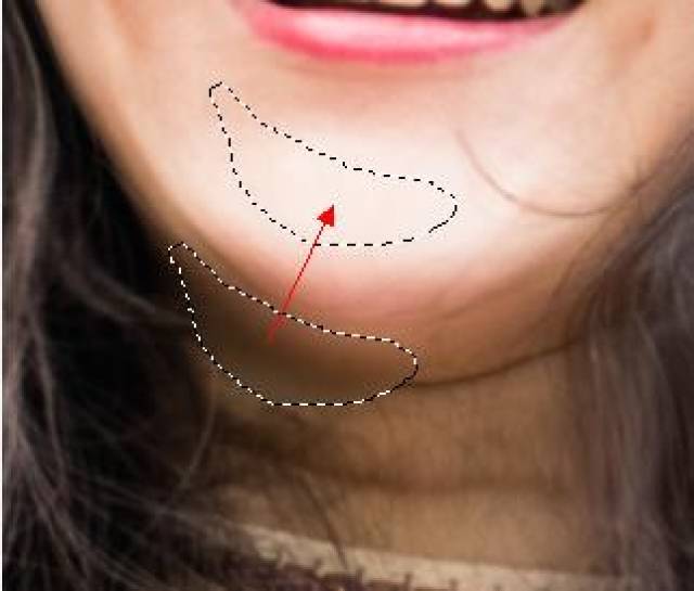 修图小技巧：手把手教你如何去掉双下巴！