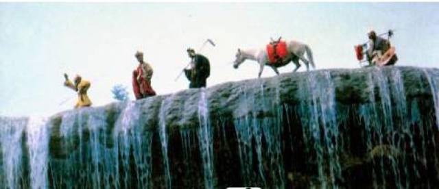 有媒体报道央视1986年版《西游记》片尾镜头拍摄地被毁,引发众多网友