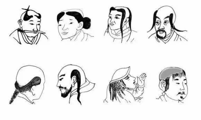 头发是人与宇宙沟通的天线,所以蒙古人对发型很讲究!