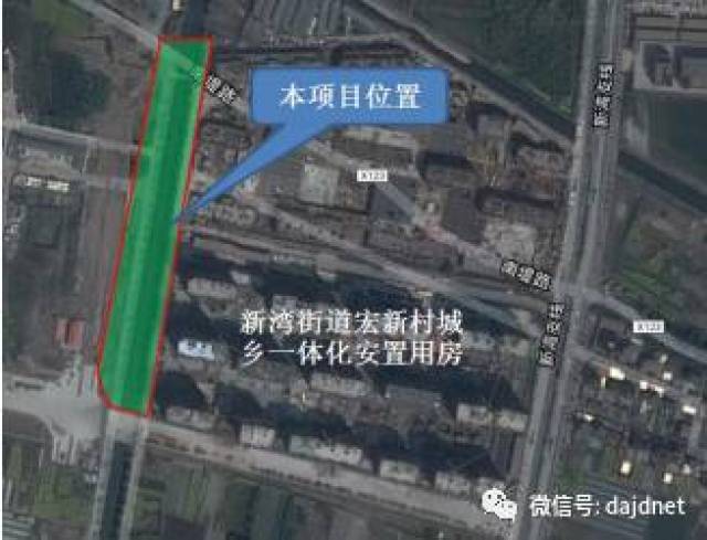 大江东新湾街道要新修2条路和1座桥,涉及安置房代征绿地.