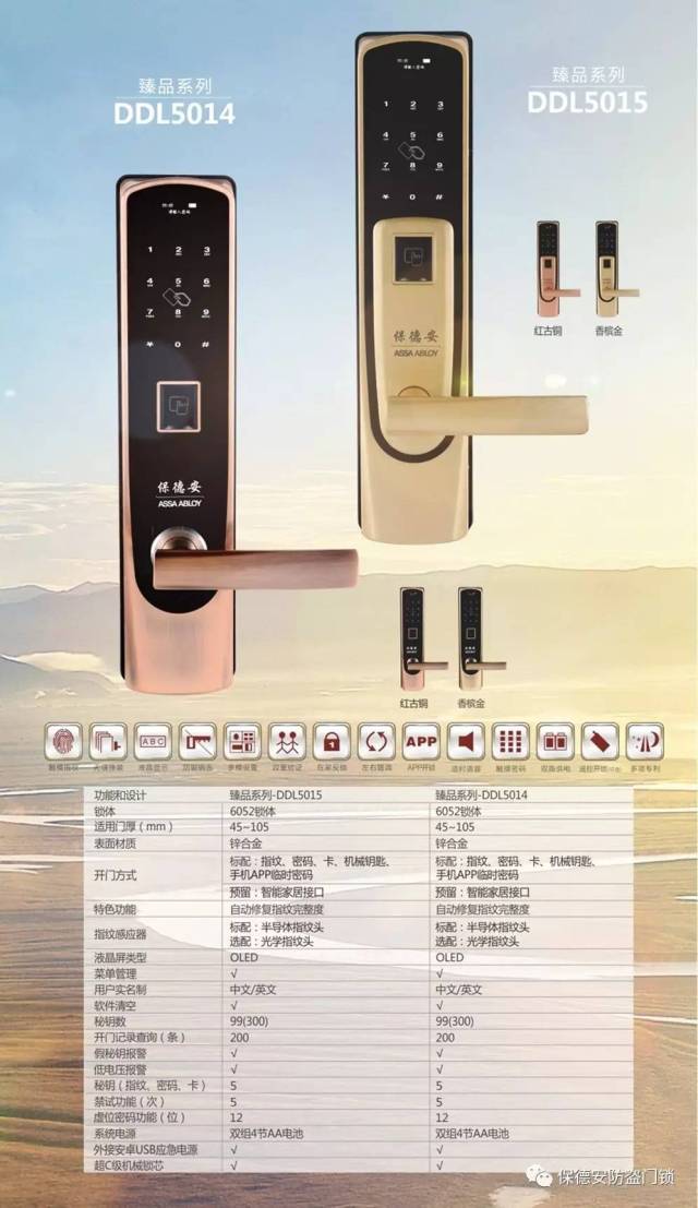 新品速递|| 保德安智能锁 :匠心蓄力,锁中贵族