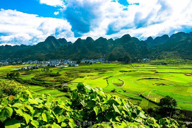 天下最美田园万峰林,东方美学田园诗卷之美更