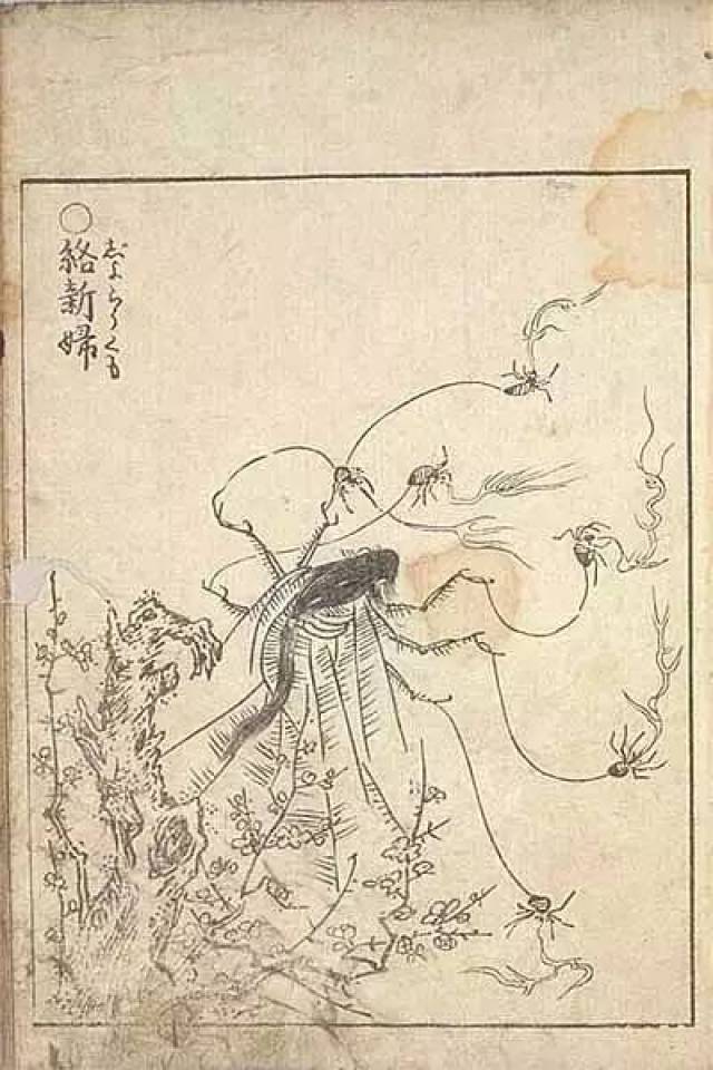 《百鬼夜行图》- 鸟山石燕