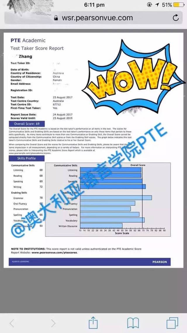 【PTE必备】澳大利亚语言学院PTE模考练习系