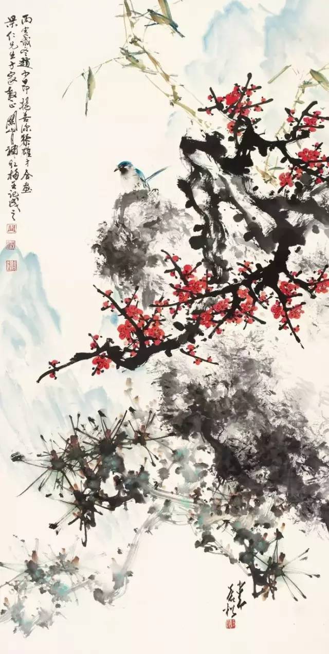 22位大师画梅花 大饱眼福