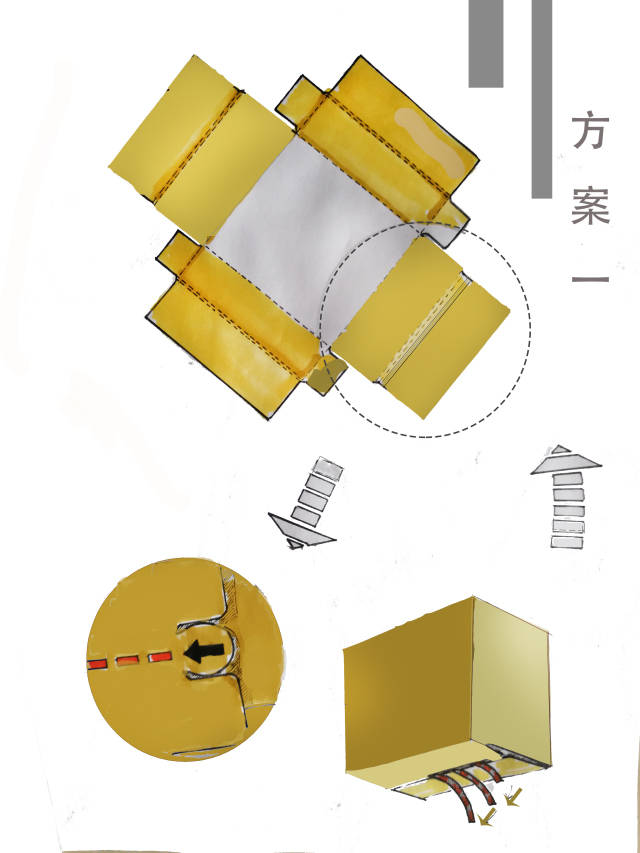 青鸢:一创新快递纸箱设计