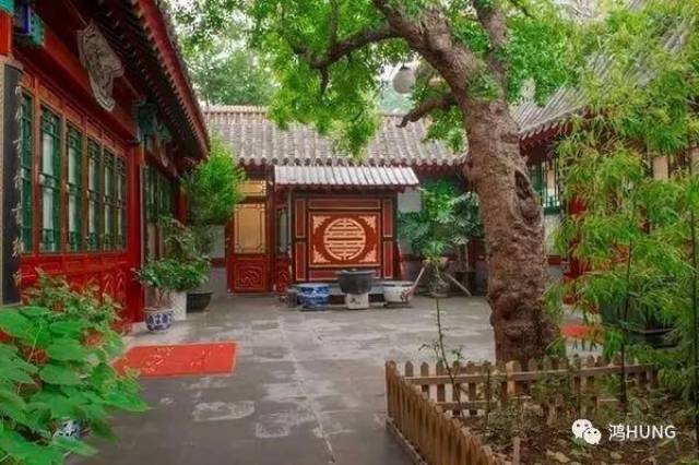 门开东南的四合小院,南北通透,冬暖夏凉.