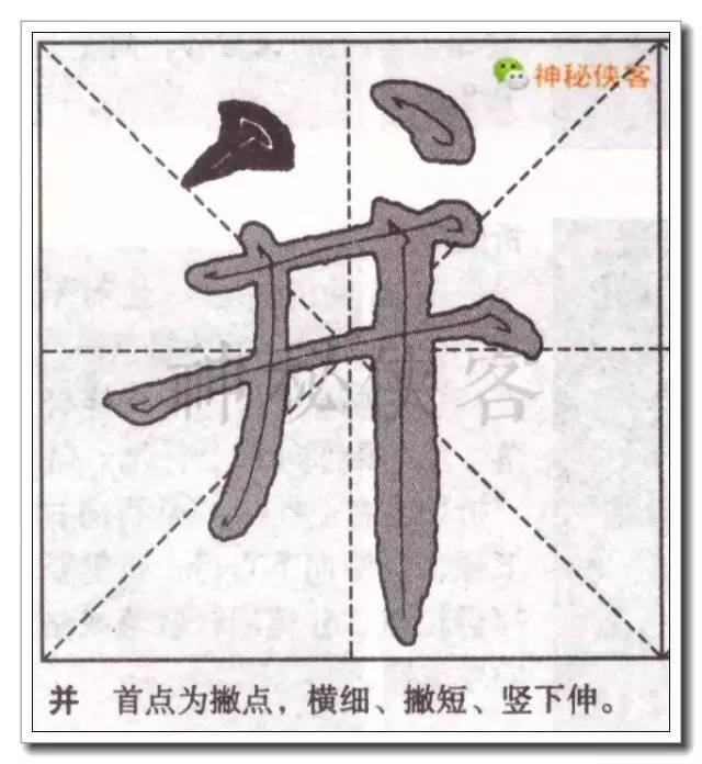 颜体楷书基本笔画入门大全,附动态图演示!