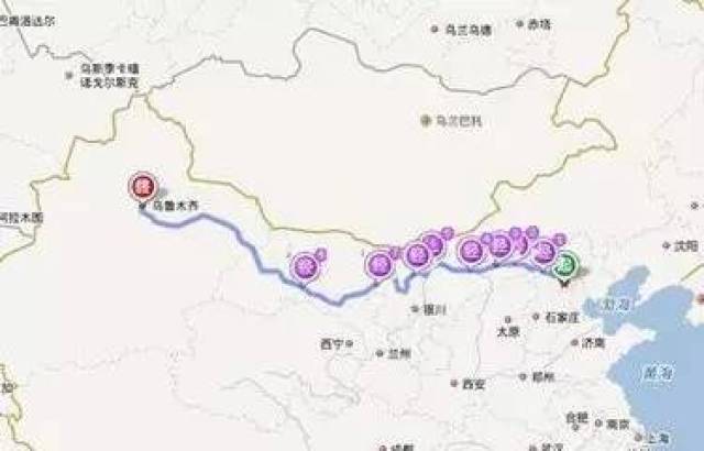 当中国的g7京新高速pk美国的66号公路,你说是讲颜值,还是讲穿越的国土