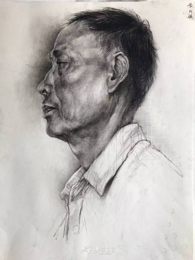 老鹰画室金鹰班素描作品,看完还不赶紧过来画画?