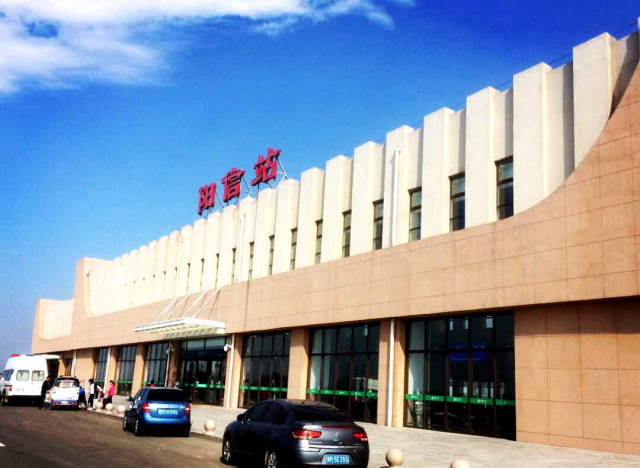 一笔一笔,画出阳信的位置 阳信,一个小站 阳信火车站于2015年9月通车