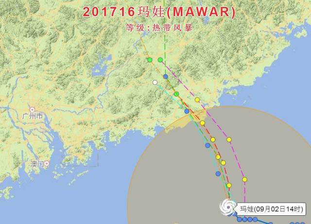 台风"玛娃"明日登陆,河源这次可能要正面迎击,不只是下点雨