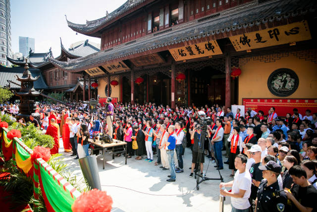 上海玉禅大雄宝殿平移启动仪式圆满