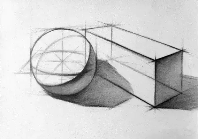 素描基础几何体太难?上调子不会?美术君帮你解决!