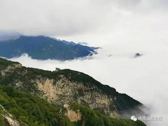 26终南嘉午台,共座白云间——夏秋之交,蒙蒙细雨,行走终南山嘉午台
