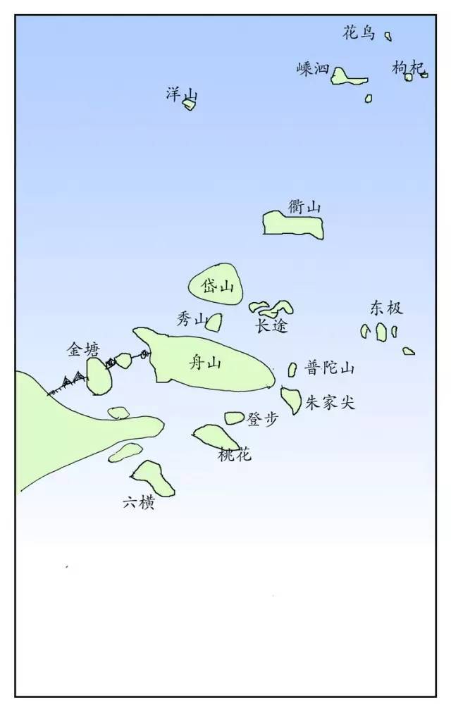 中国佛教四大名山之一的普陀山