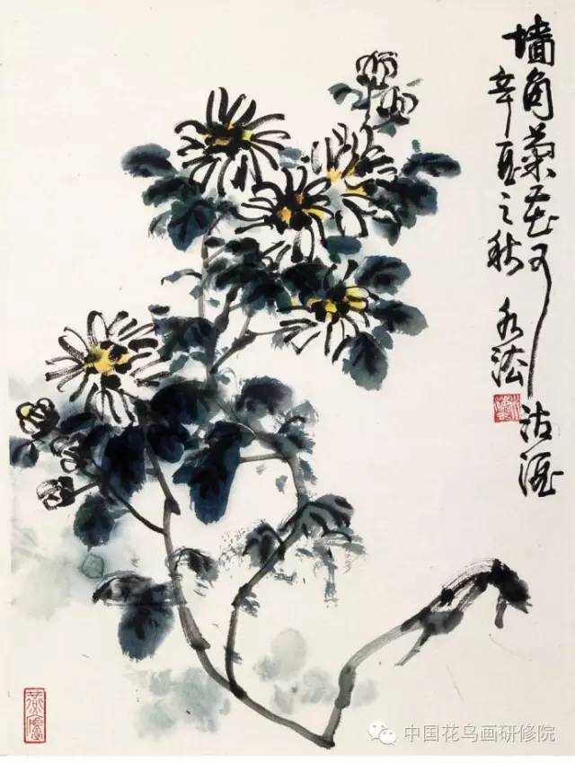 历代名家画菊花